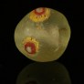 Medieval glass eye bead 392EM